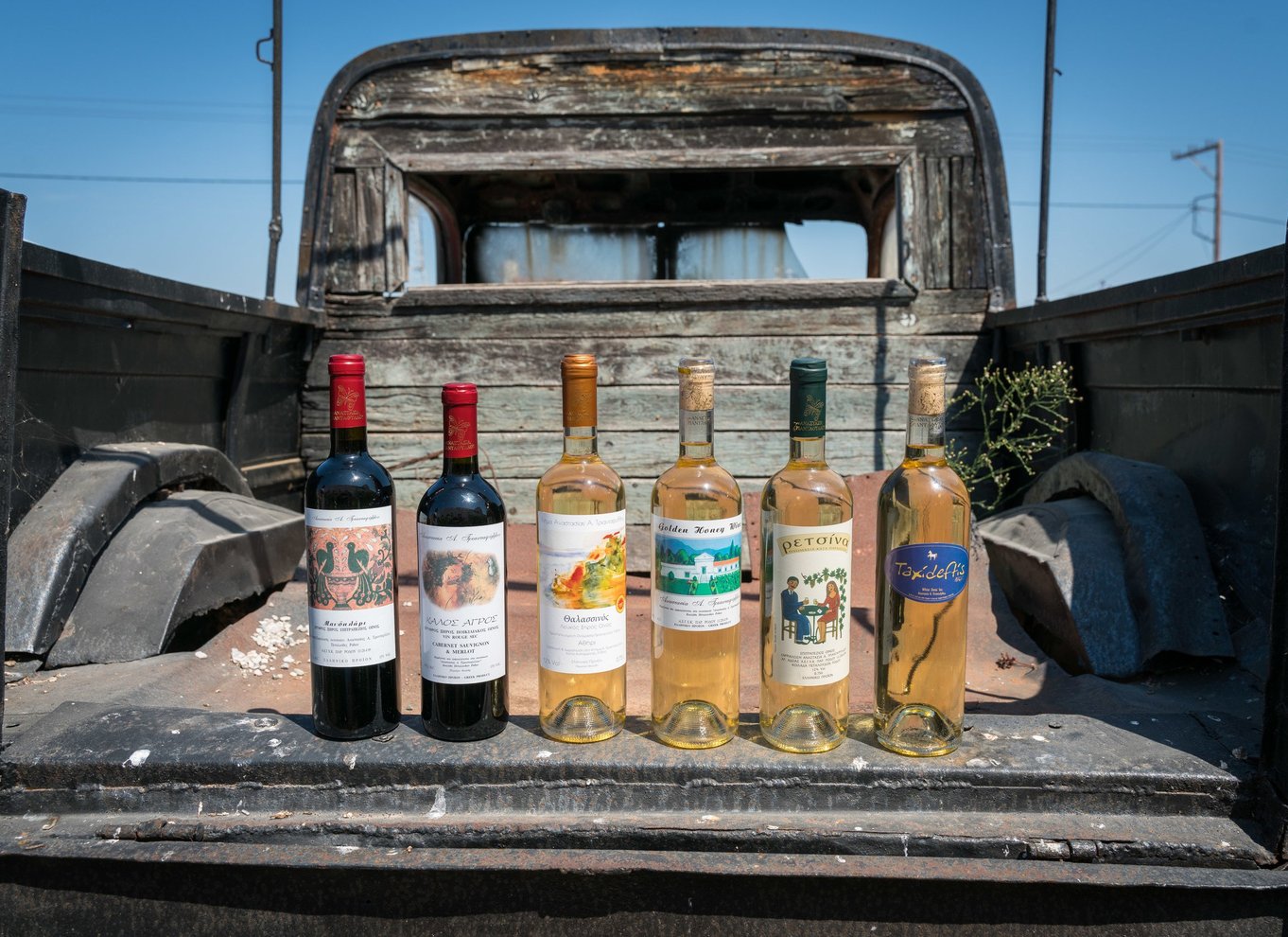 Rhodos: Rundvisning på vingård og vinsmagning