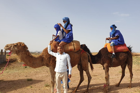 Marrakesh: Agafay Desert Camel Ride and ATV Tour