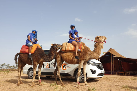 Marrakesz: Agafay Desert Camel Ride i ATV Tour