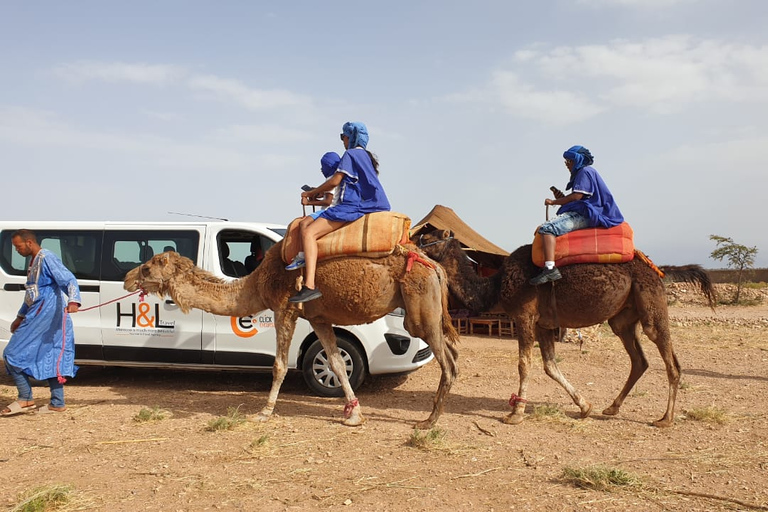 Marrakesh: Agafay Desert Camel Ride en ATV Tour