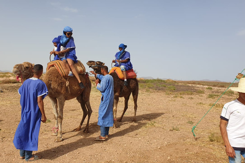 Marrakesh: Agafay Desert Camel Ride en ATV Tour