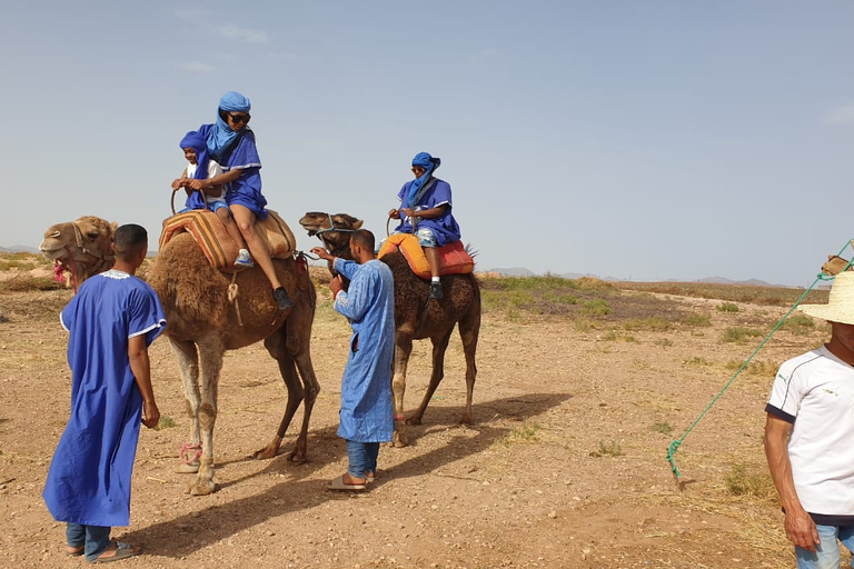 Marrakesh: Agafay Desert Camel Ride en ATV Tour