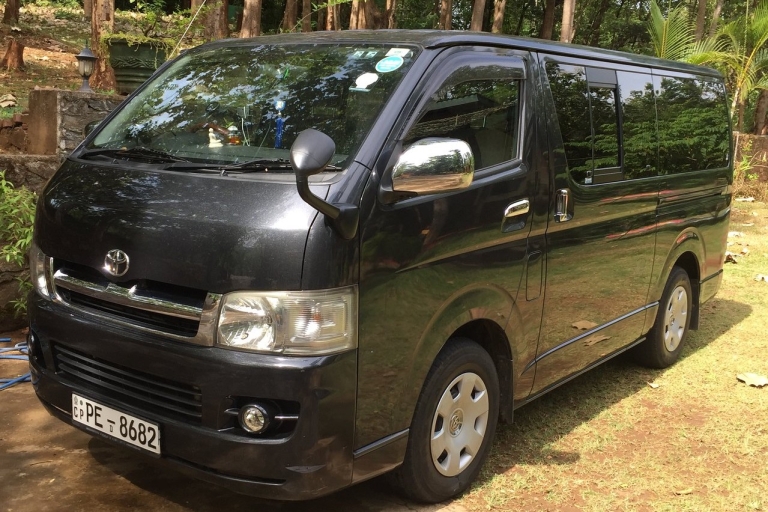 From Galle: Private Transfer to/from Kandy by Van One-way Private Transfer from Galle to Kandy