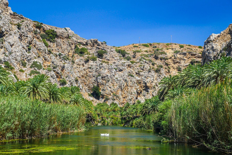 Georgioupolis: Preveli Palm Beach Tagesausflug mit Bus und Boot