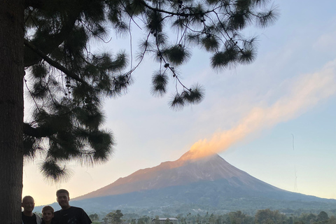 Yogyakarta: Sunrise, Rice Terrace, & Borobudur Tour Kedung Kayang waterfall viewpoint