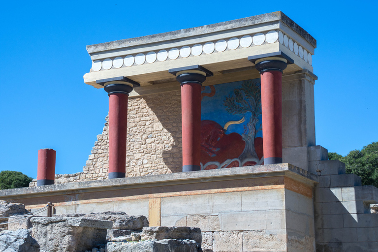 Creta: Tour di un giorno dell&#039;altopiano di Lasithi e del Palazzo di Cnosso