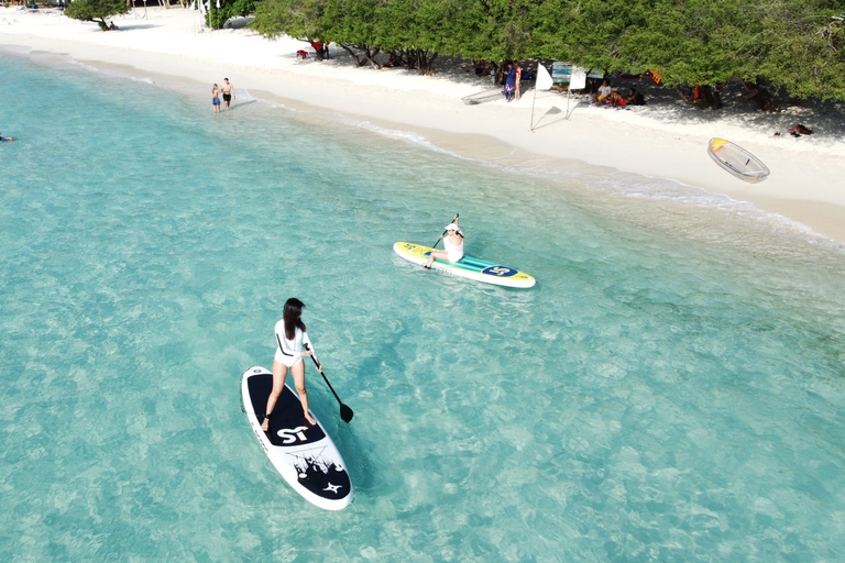 Pattaya-eilandreis met dronefoto per speedboot.Ophalen vanuit Pattaya