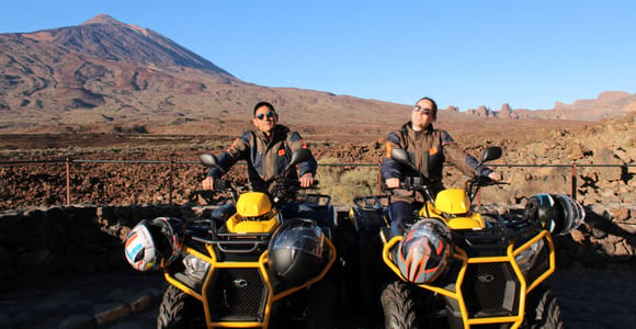 Tenerife: 3-Hour Guided Mount Teide Quad Tour with Drinks
