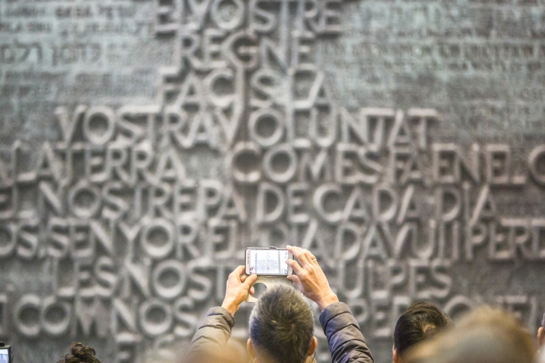 Fast-Track Guided Tour: Sagrada Familia with Towers Bilingual Tour, French Preferred at 9:00 AM