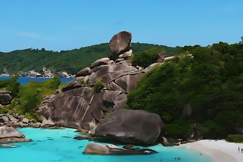 Phuket/Khao Lak: Upptäck Similan Island med 3 måltider