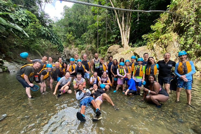 Van San Juan: El Yunque Forest Hike & Ziplining Combo TourVan San Juan: Yunque Rainforest Hike & Ziplining Combo Tour