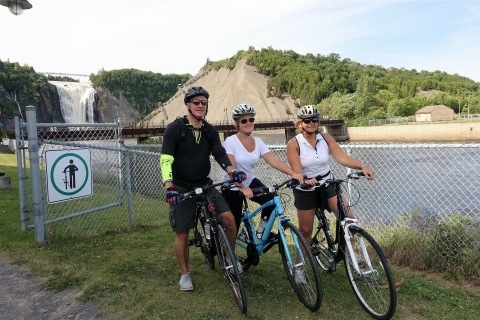 Montmorency watervallen fietstocht