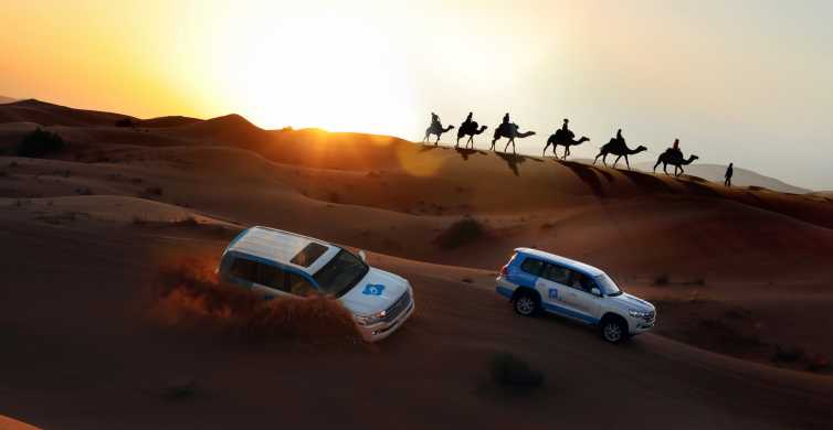Dubai: woestijnsafari, quads, kamelenrit & Al Khaymakamp