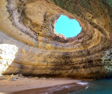 From Portimão: Algar de Benagil and Sea Caves Boat Tour