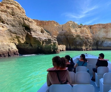 From Portimão: Algar de Benagil and Sea Caves Boat Tour