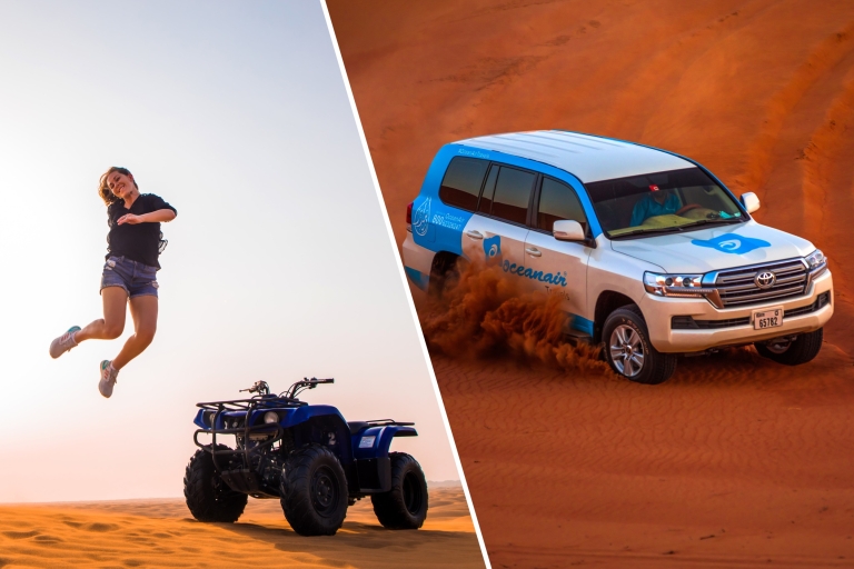 Dubaï : safari dans le désert, quad, chameau et Al KhaymaActivité de 4 h sans quad