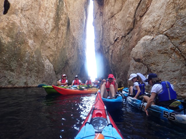 Visit Athens Sea Kayaking Adventure on the South/East Coast in Santorini