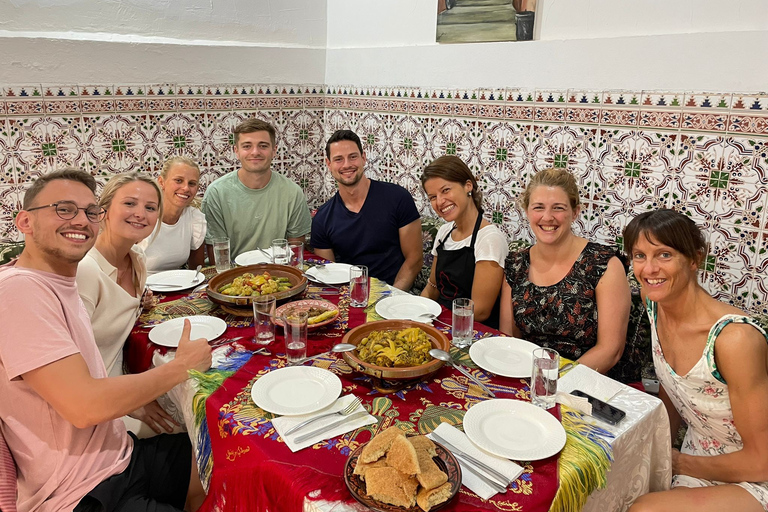 Marrakech: Traditional Moroccan Cooking Class & Market Visit Shared Cooking Class