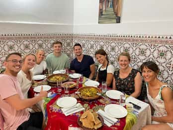 Cours de cuisine marocaine traditionnelle avec visite d’un marché alimentaire