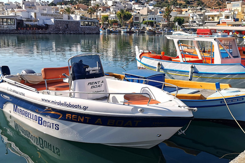 Agios Nikolaos: aluguel de lancha ou lanchaAluguel de lancha