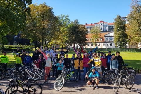 Vilnius: tour in bici della città di Vilnius Highlights
