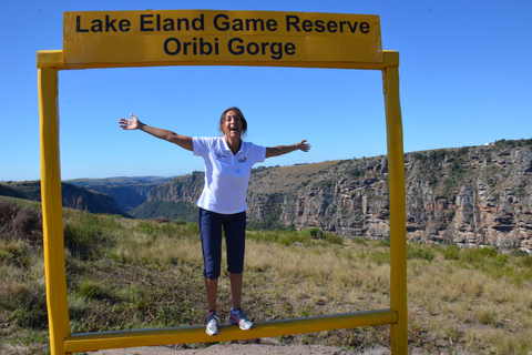 De Durban: excursion d'aventure dans les gorges d'Oribi et le lac Eland