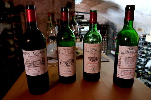 Bordeaux: vintage wijnproeverij met charcuteriebord