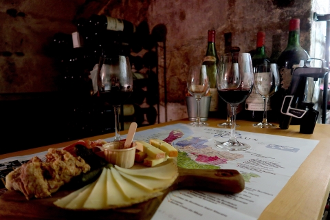 Bordeaux: vintage wijnproeverij met charcuteriebord