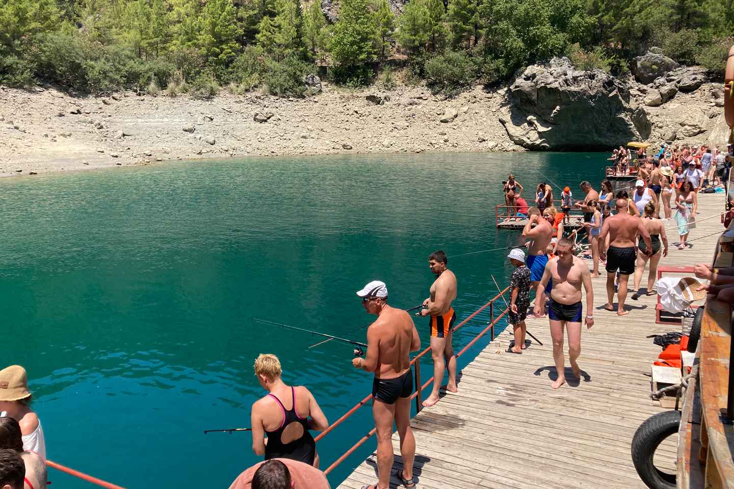 Alanya: Green Canyon Boat Trip With Lunch and Drinks