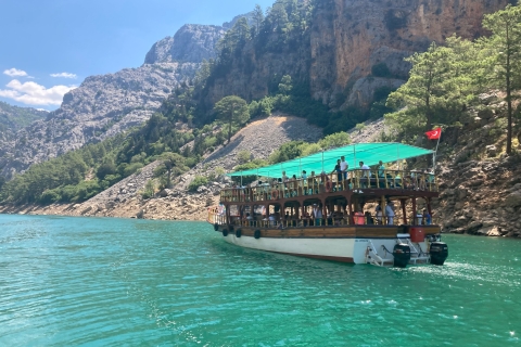 Alanya: Green Canyon Bootsfahrt mit Mittagessen und Getränken