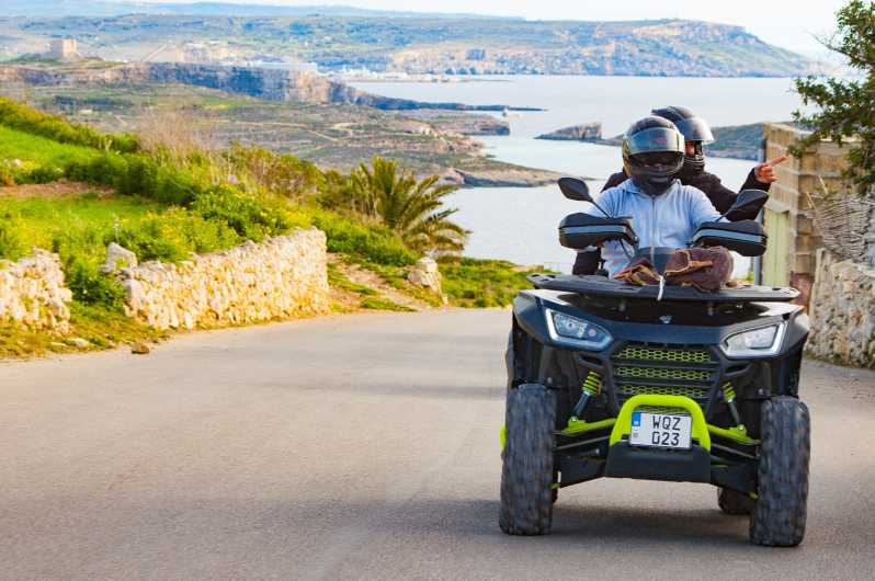 Au départ de Malte : Visite d'une jounée en quad à Gozo