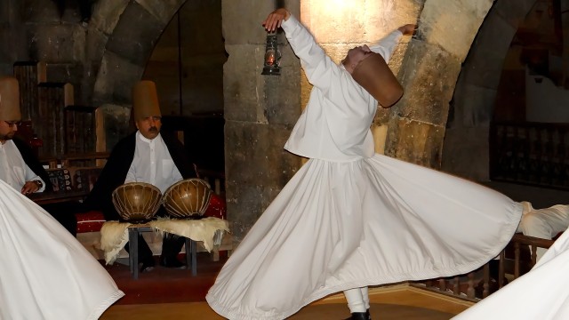 Visit Pamukkale Live Whirling Dervishes Ceremony & Sema Ritual in Karahayit, Turkey