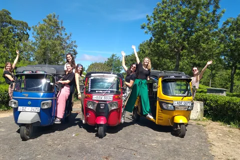 Tuk-Tuk Safari, assento em Liptons, caminhada pelos campos de chá, passeio pela fábrica de chá