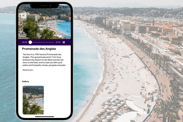 Nice: Digital Self-Guided Sightseeing Tour Nice: Self-Guided Tour with Over 100 sights
