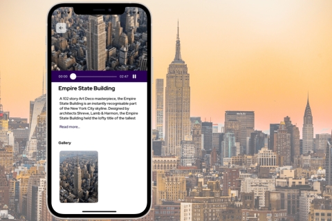 Nowy Jork: piesza wycieczka po smartfonie z własnym przewodnikiemNowy Jork: wycieczka audio z przewodnikiem