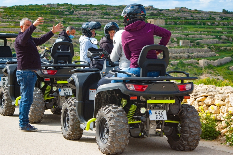 Z Malty: Całodniowa wycieczka quadem po Gozo1 quad dla 2 osób (współdzielony)