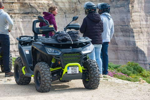 From Malta: Gozo & Comino Full-Day Quad Bike Tour with Lunch 1 Quad Bike for 2 Persons (Shared)