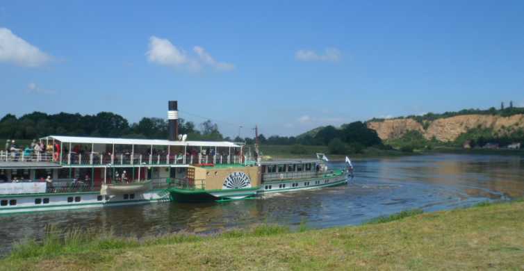 Dresden: Boat Cruise with Wine Tasting and Snacks
