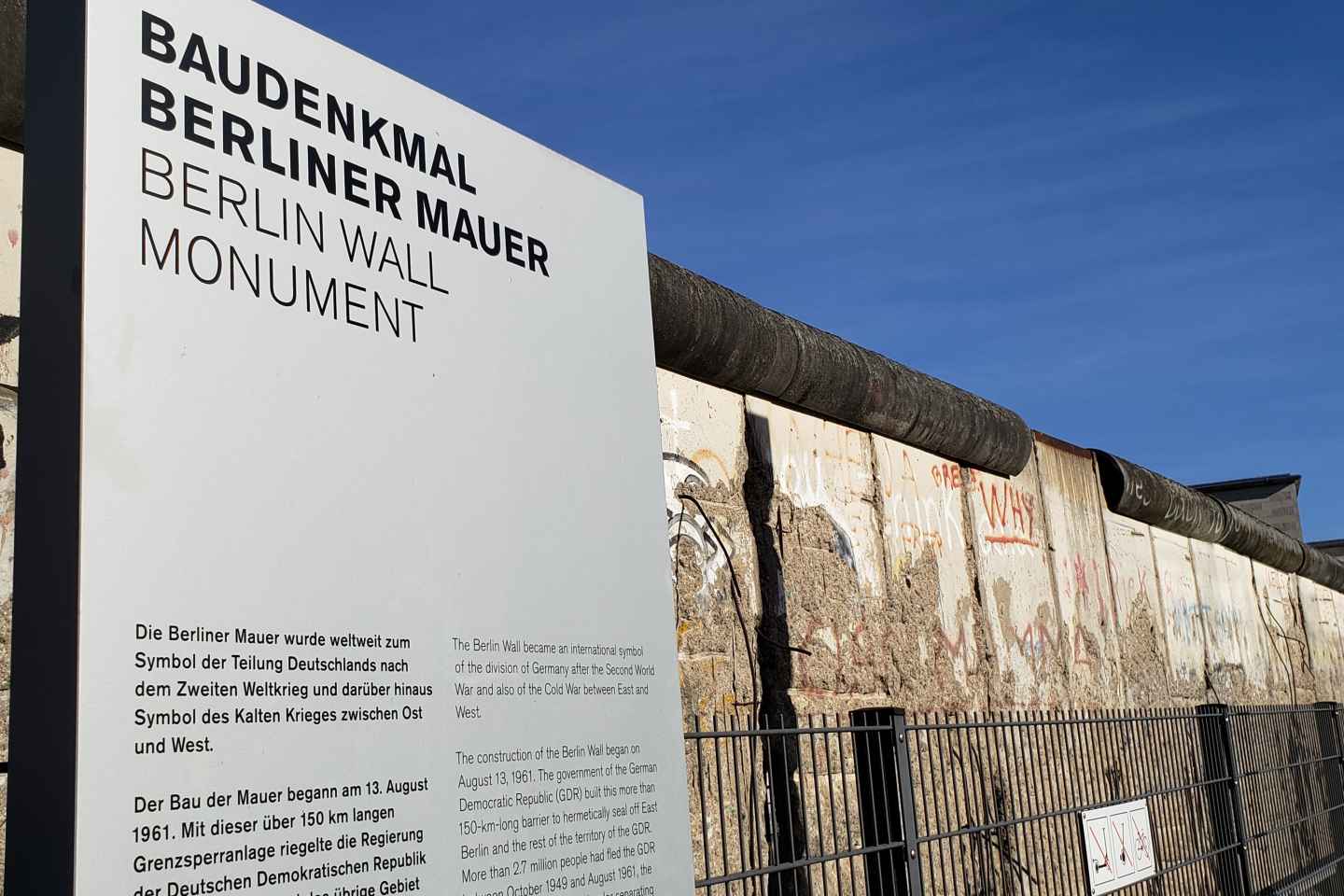 Berlin: Eine private Stadtrallye zur Berliner Mauer