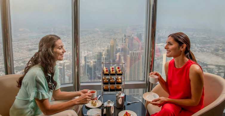 Burj Khalifa : billet pour le lounge et expérience de repas
