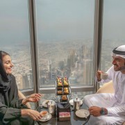 Burj Khalifa: The Lounge Entry Ticket and Meal Experience
