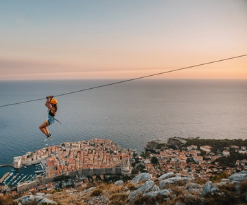 Dubrovnik : visite panoramique en tyrolienne