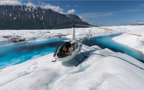 Anchorage: Knik Glacier Helicopter Tour with Landing