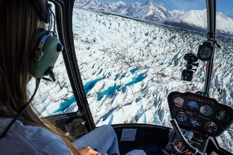 Anchorage: Excursão de Helicóptero ao Glaciar Knik com aterragemPouso em geleira de 60 minutos