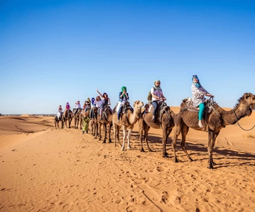 De Fez: Passeio de 2 dias em Marrakech via Merzouga Desert Tour