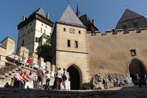 Ab Prag: Private Tour Burg Karlstejn & Kristallmanufaktur