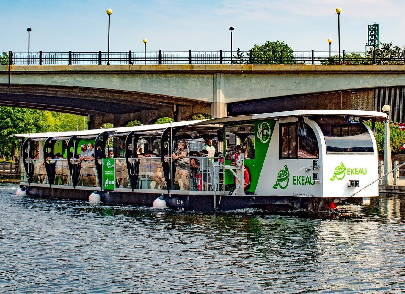 Ottawa: Krydstogt i Rideau-kanalen