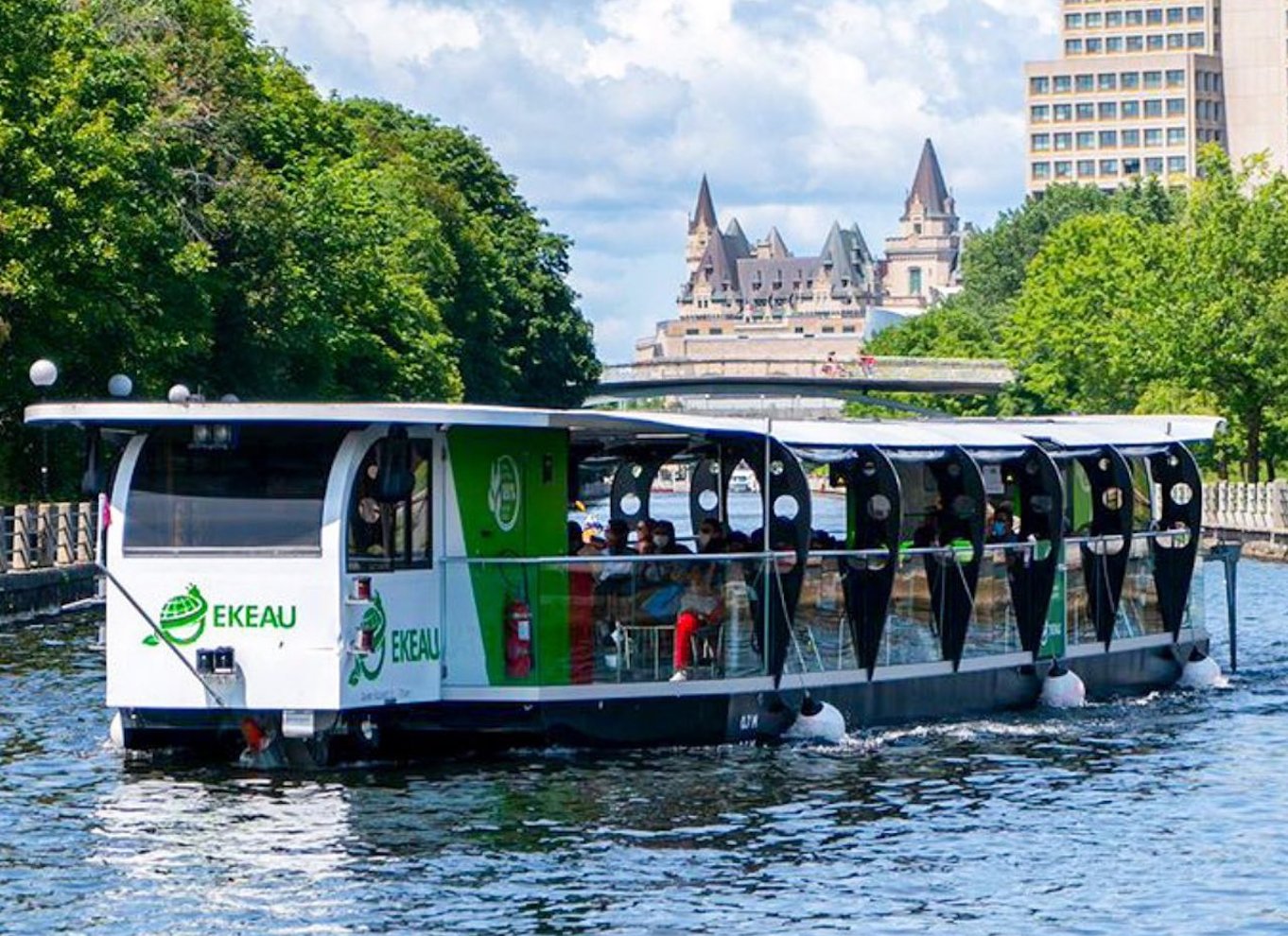 Ottawa: Krydstogt i Rideau-kanalen