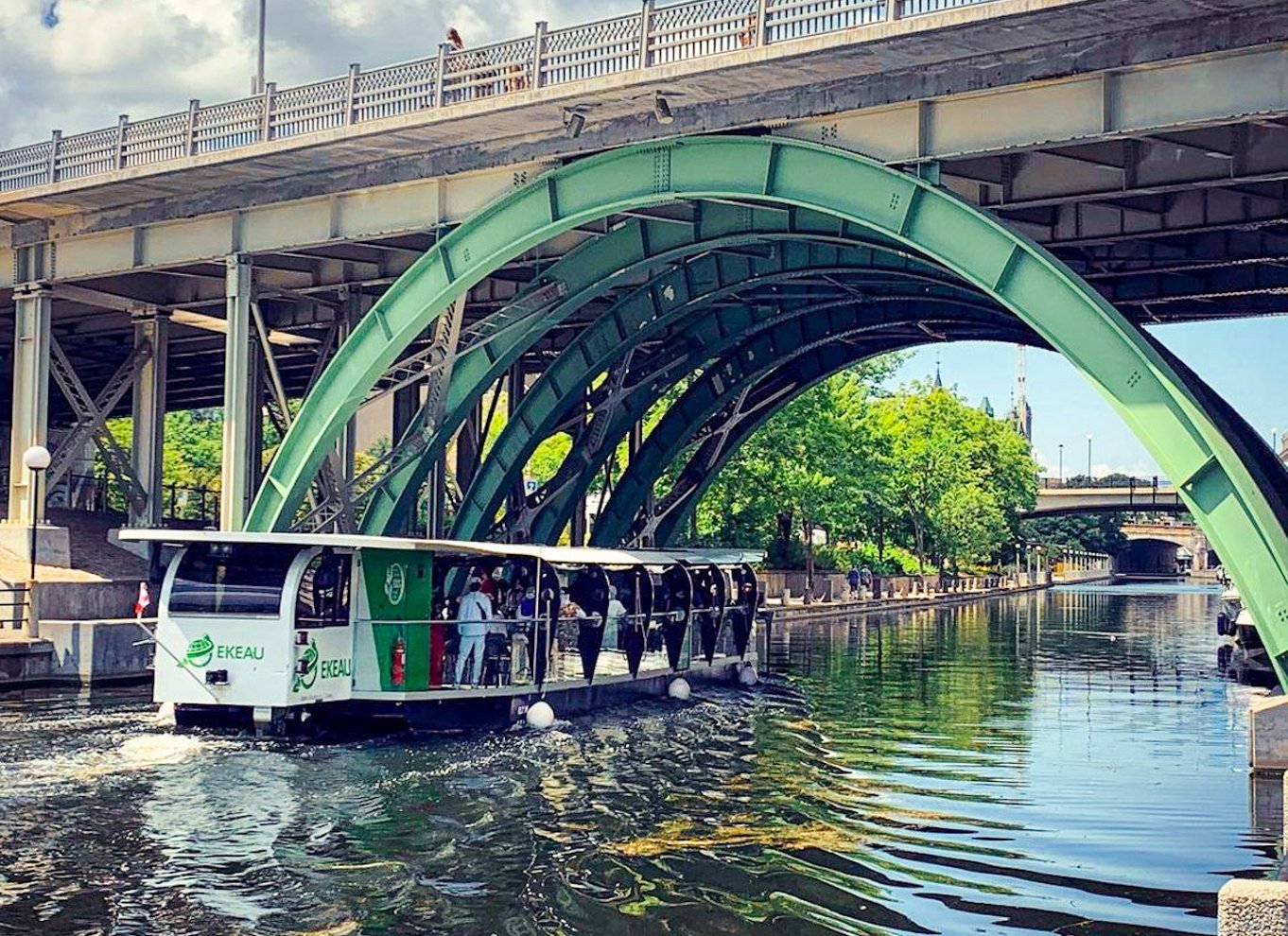 Ottawa: Krydstogt i Rideau-kanalen