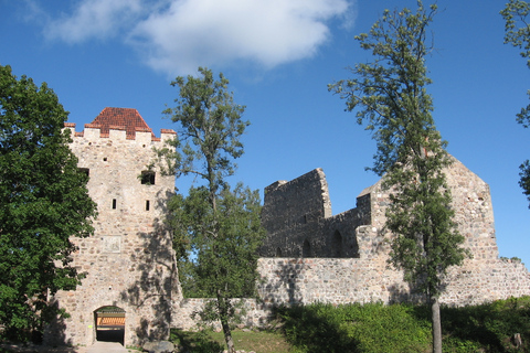 Randonnée guidée dans le parc national de GaujaDepuis Riga/Jurmala : Randonnée guidée dans le parc national de Gauja
